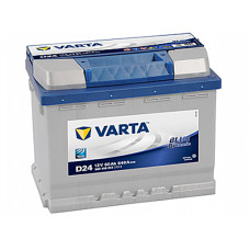 Akumulators Varta 60Ah 540A Blue Dynamic D24 (Labais +) B13