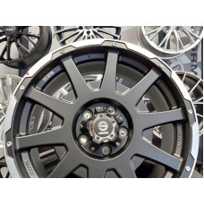 Disks 5x120 R18x8,5 Sparco Dakar Matt Black Pil Polished ET42 65,1mm
