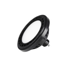LED spuldze GU10 AR111 Vita 4000K 12W SMD 230V Melna