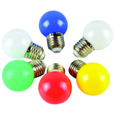 LED spuldze E27 1W SMD NIGHTLIGHT Sarkana