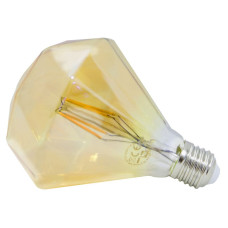 LED spuldze E27 6W G95 Rustic 3000K (diamond model)