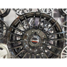 Disks 5x120 R17x7,5 Borbet CW3 Black Glossy ET55 65,1mm