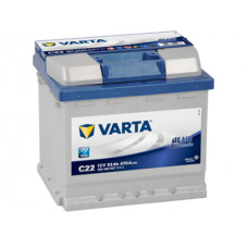 Akumulators Varta 52Ah 470A Blue Dynamic C22 (Labais +) B13 (Starta)