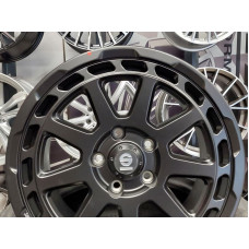 Disks 5x120 R17x8,0 Sparco Gravel Matt Black ET45 65,1mm (VW Amarok)