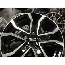 Disks 5x114,3 R16x6,5 Dezent TV Dark Black polished ET48 66,1mm