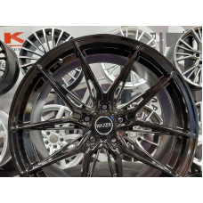 Disks 5x120 R19x8,5 Haxer HX036 A5581 BL Melns ET33 72,6mm