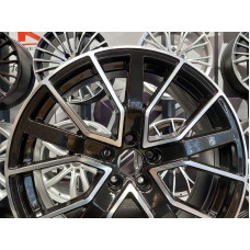 Disks 5x112 R19x8,5 B5131 BY1178 MB Melns Pulēts ET40 73,1mm