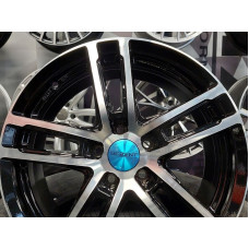 Disks 5x100 R16x6,0 Dezent TZ Dark Black/Polished ET35 57,1mm
