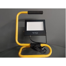 LED SMD Vega prožektors pārnēsājams 50W 4500K 230V Melns/dzeltens