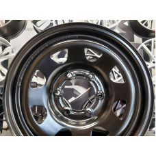 Disks 6x139,7 R16x7,0 Dotz 4x4 Dakar Dark Black ET36 106,0mm (Toyota) metāla