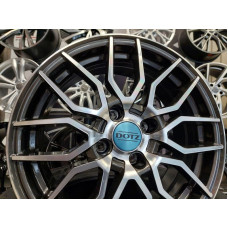 Disks 4x108 R16x6,5 Dotz LimeRock Dark Grunmetal polished ET25 CB65,1