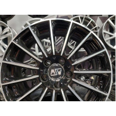 Disks 5x112 R17x7,5 MSW 30 Gloss Black Full Polished ET35 73,1mm