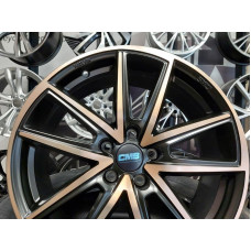 Disks 5x112 R18x8 CMS C30 Diamond Black Copper ET39 66,5mm