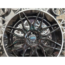 Disks 5x112 R21x9,5 Dotz LongBeach Dark Black Polished Lip ET25 66,6mm