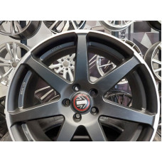 Disks 5x112 R19x8,5 Momo Seven Matt Black Polished ET30 79,6mm