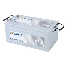 Akumulators Varta 240Ah 1200A Truck EFB Start&Stop C40 (Kreisais+) B00 (EFB/Starta)