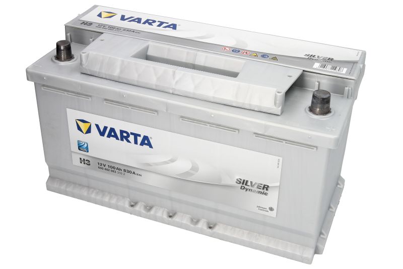 Akumulators Varta 100Ah 830A Silver Dynamic
