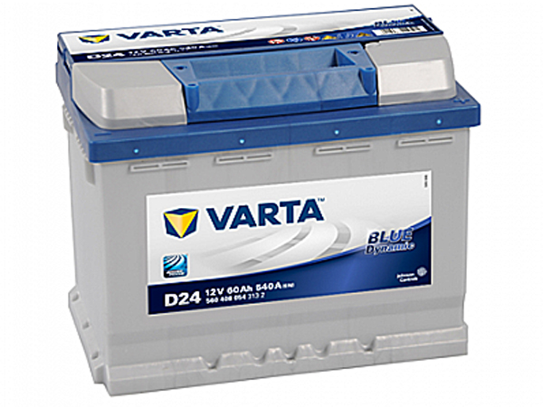 Akumulators Varta 60Ah 540A Blue Dynamic