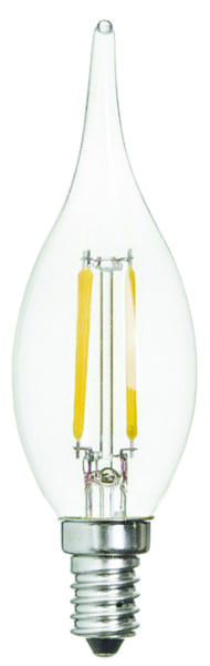 LED Filament spuldze E14 4W C35L