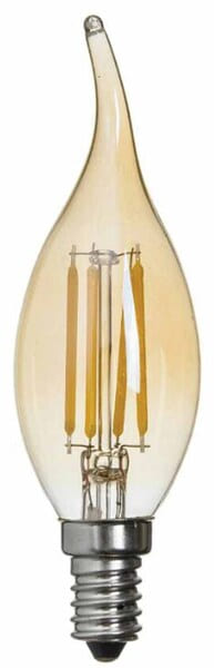 LED spuldze E14 4W C35L CANDLE