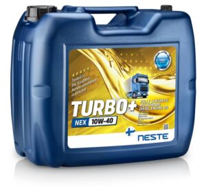 Industriālā motoreļļa Neste Turbo+ NEX 10W-40