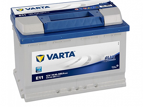 Akumulators Varta 74Ah 680A Blue Dynamic
